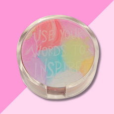 Round Acrylic Coaster Holder