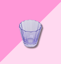 Estelle Colored Glass Lavender Sunday Low Ball