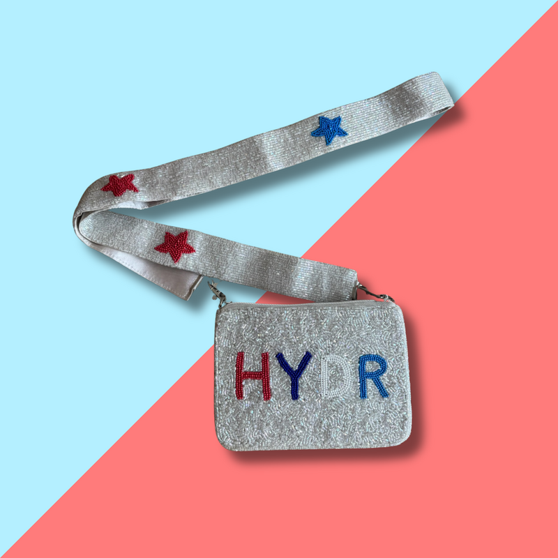 HYDR Stadium Approved Crossbody Beaded Purse