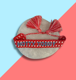 Hotty Toddy Bracelet Red Gingham