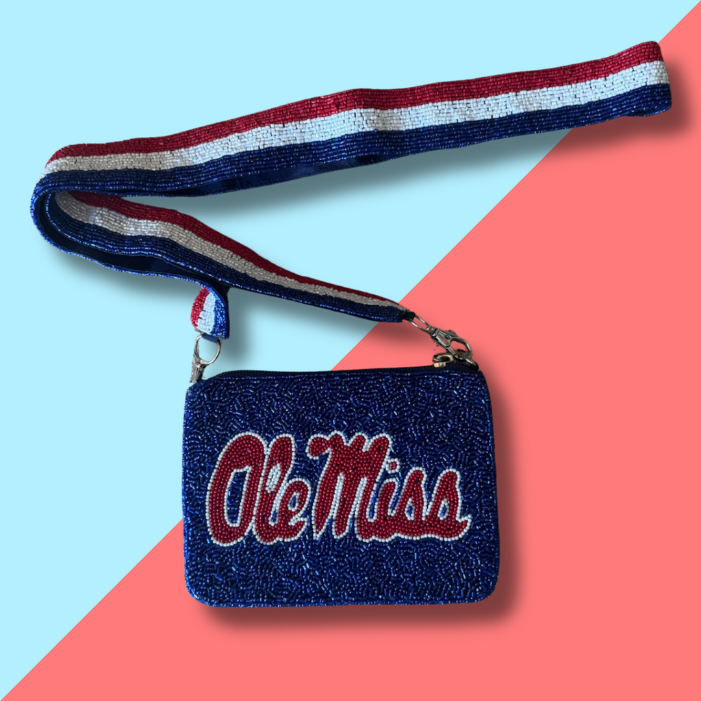 Ole Miss Stadium Approved Crossbody - Navy
