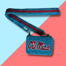 Ole Miss Stadium Approved Crossbody - Powder Blue