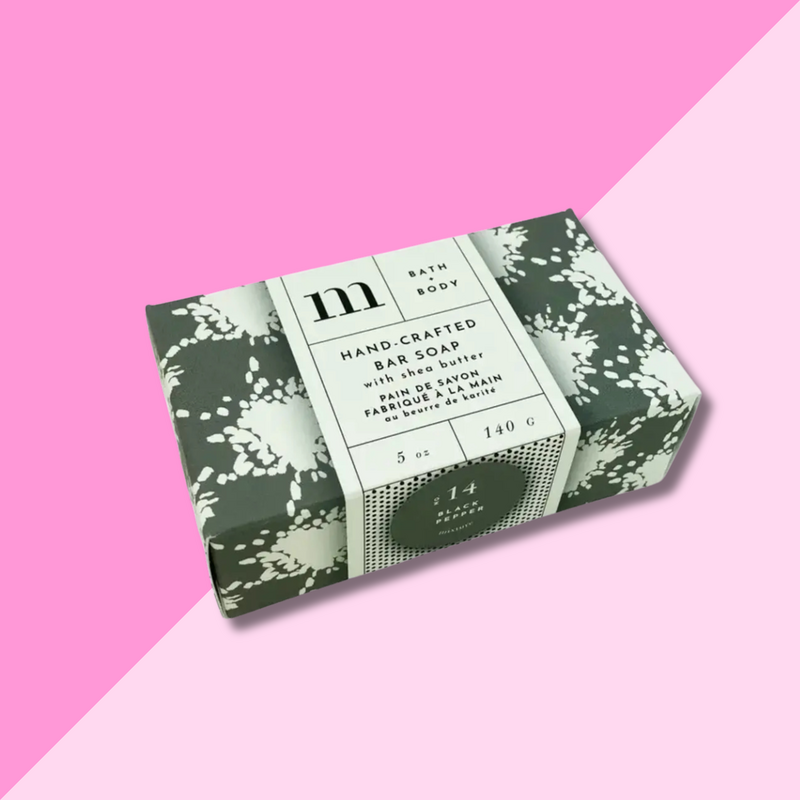 Black Pepper Block Soap 5oz