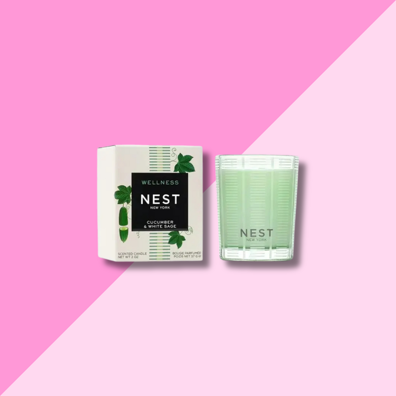 NEST New York Cucumber & White Sage Votive Candle 2oz