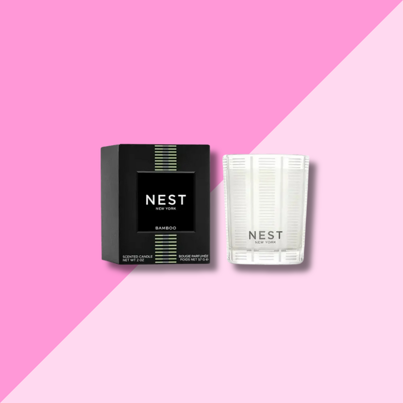 NEST New York Bamboo Votive Candle 2oz