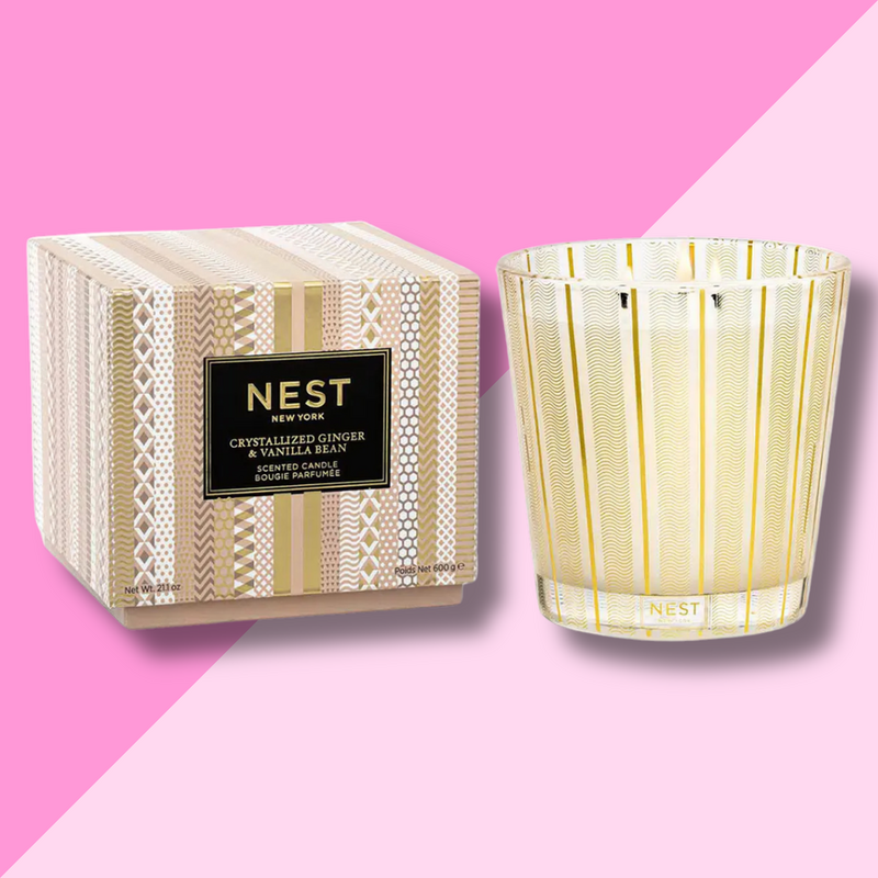 Crystallized Ginger & Van Bean 3-Wick Candle