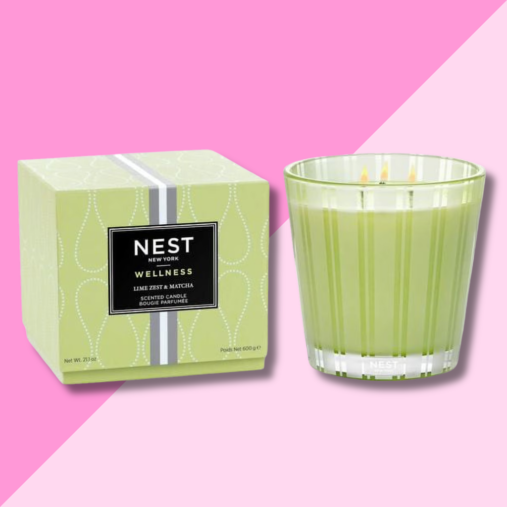 Lime Zest & Matcha 3 wick candle 21.1 oz