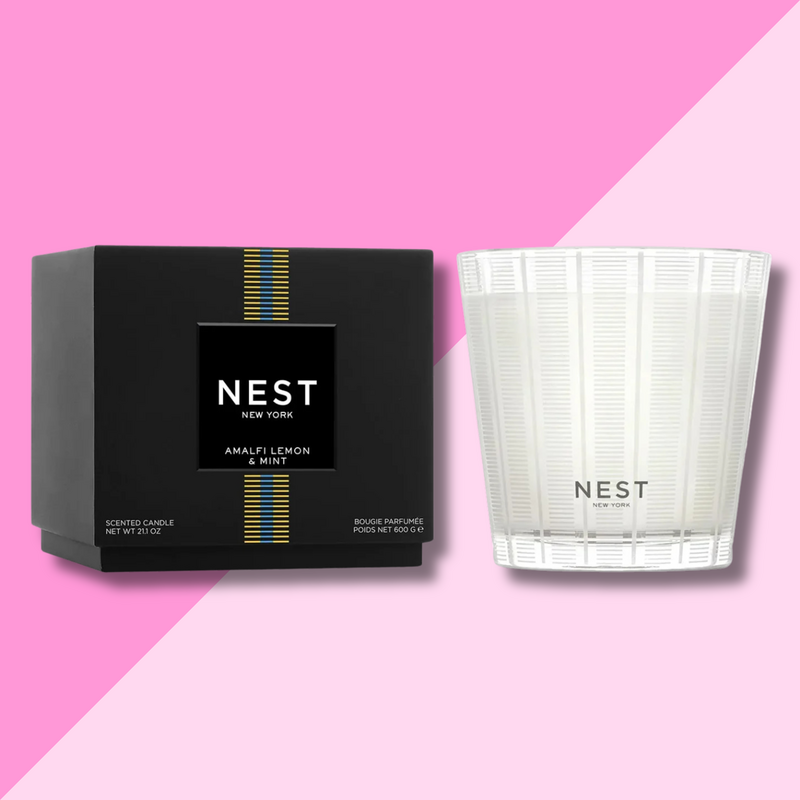 NEST New York Amalfi Lemon & Mint 3-Wick Candle 21.1oz