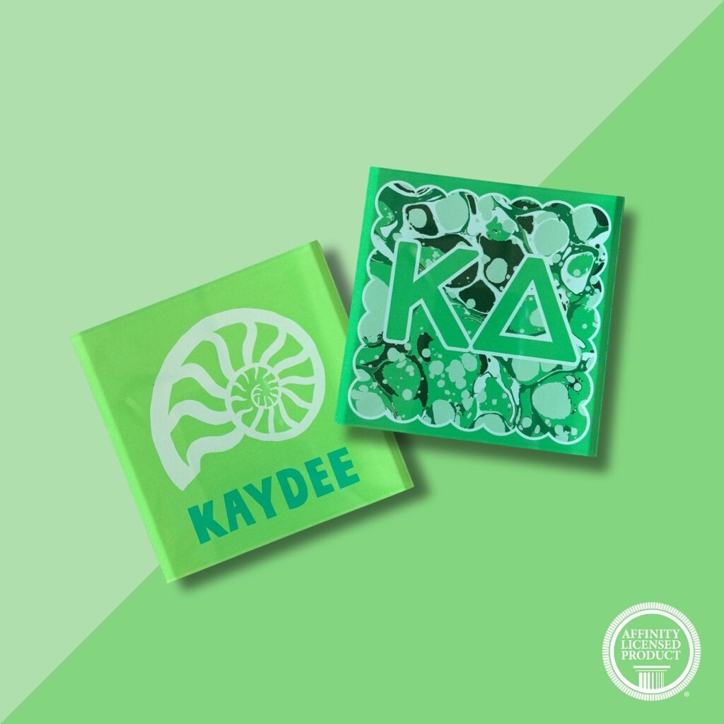 KD Marbled Square Coaster