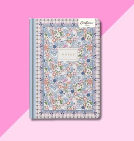 Cream Dreamy Ditsy Check Hardback Notebook