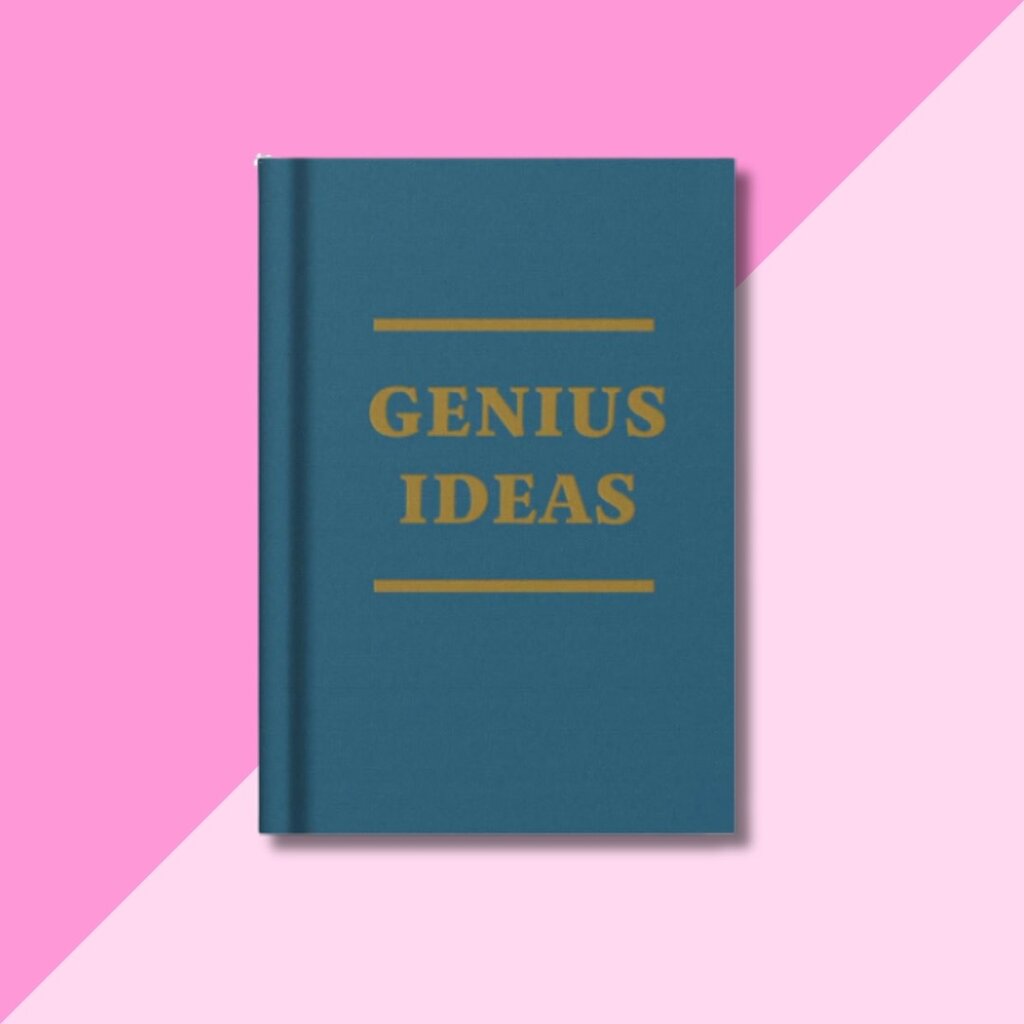 Genius Ideas A7 Hardback Notebook