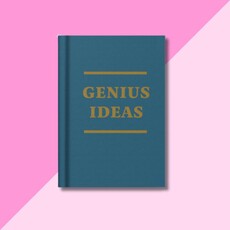 Genius Ideas A7 Hardback Notebook