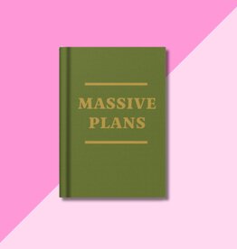 Massive Plans A7 Hardback Notebook
