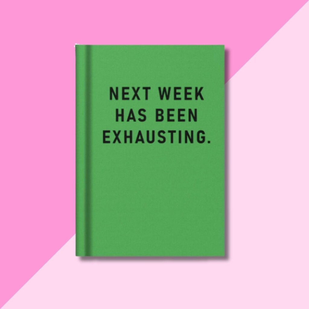 Next Week A7 Hardback Notebook