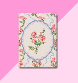 Rose Flutter Premium Paperback Notebook A6