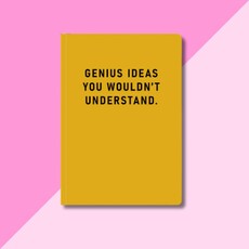Genius Ideas Paperback Notebook