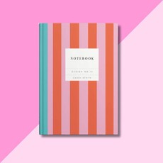 Candy Stripe Hardback Notebook