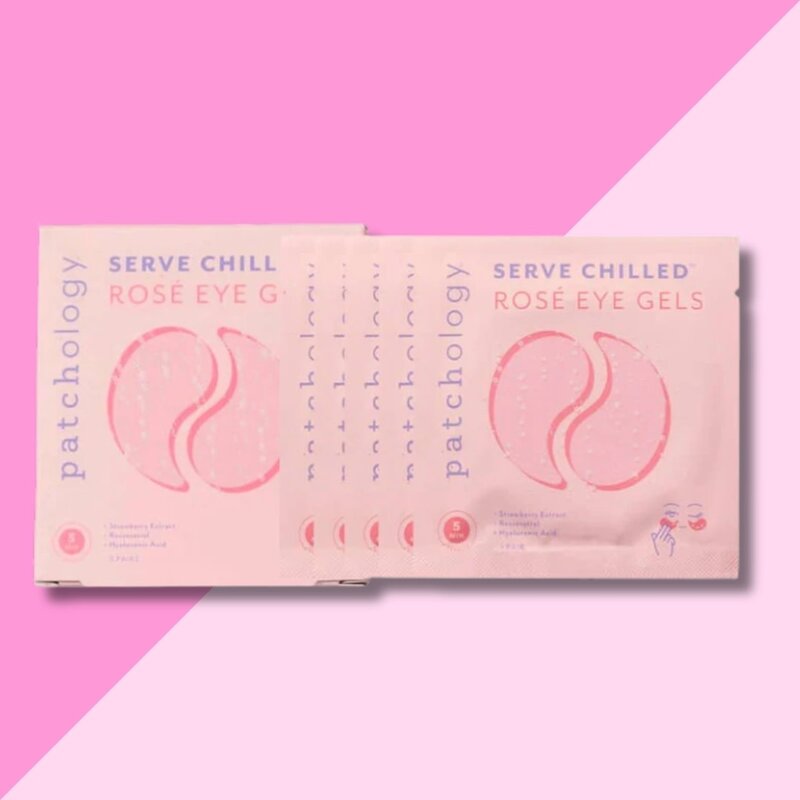 Serve Chilled Rose Hydrating Eye Gels - 5 Pack