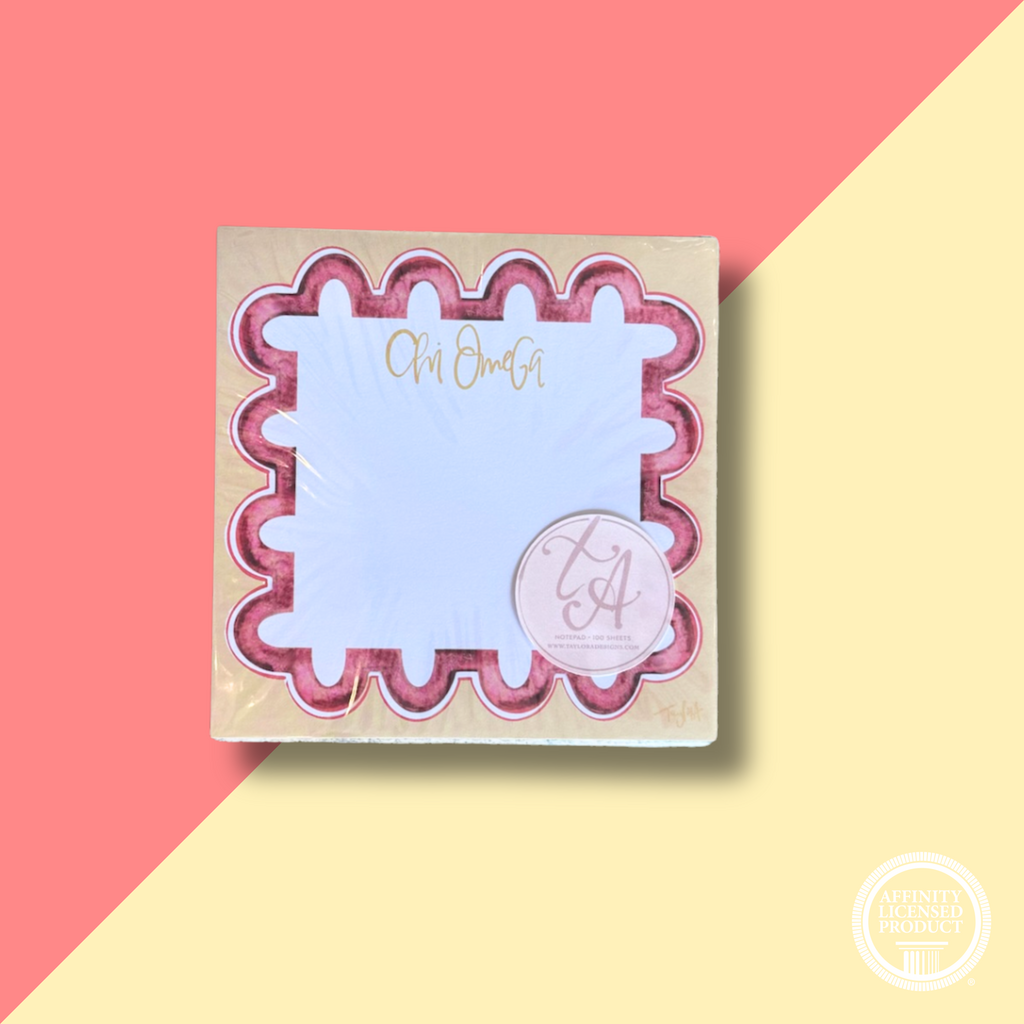 CHI O Square Notepad