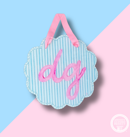 DG Striped Acrylic Door Hanger