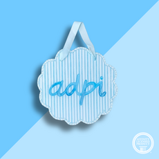 ADPI Striped Acrylic Door Hanger