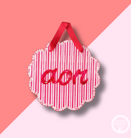 AOPI Striped Acrylic Door Hanger