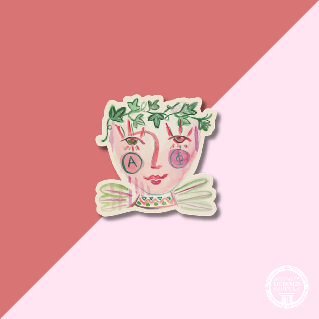 Over The Moon Alpha Phi Sister Decal