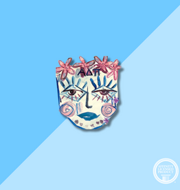 Over The Moon Alpha Delta Pi Sister Decal