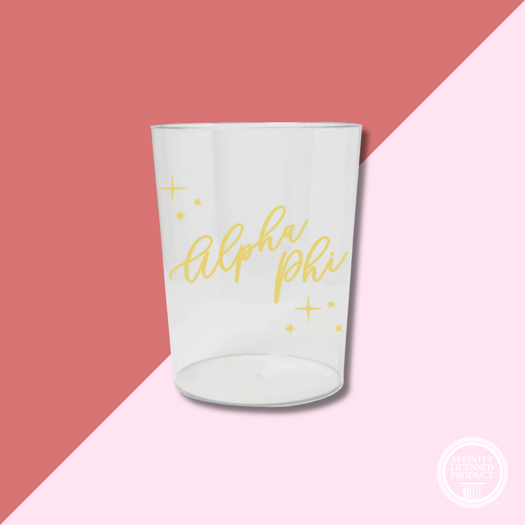Over The Moon Sorority Wastebasket Alpha Phi