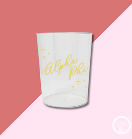 Over The Moon Sorority Wastebasket Alpha Phi