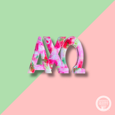 Taylor A Designs AXO Acrylic Letter Block