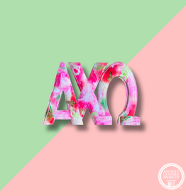 Taylor A Designs AXO Acrylic Letter Block