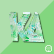 KD Acrylic Letter Block