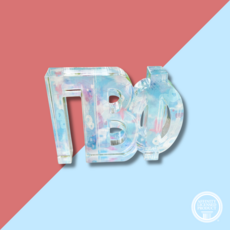 PBP Acrylic Letter Block