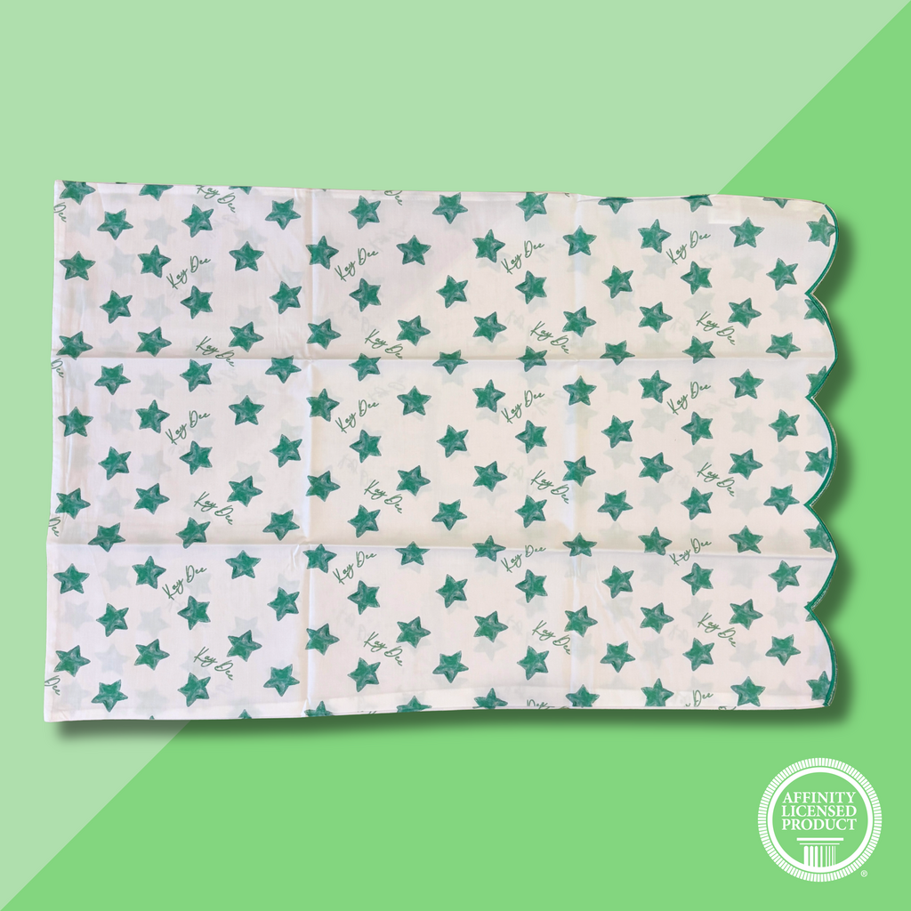 KD Sateen Scalloped Pillowcase