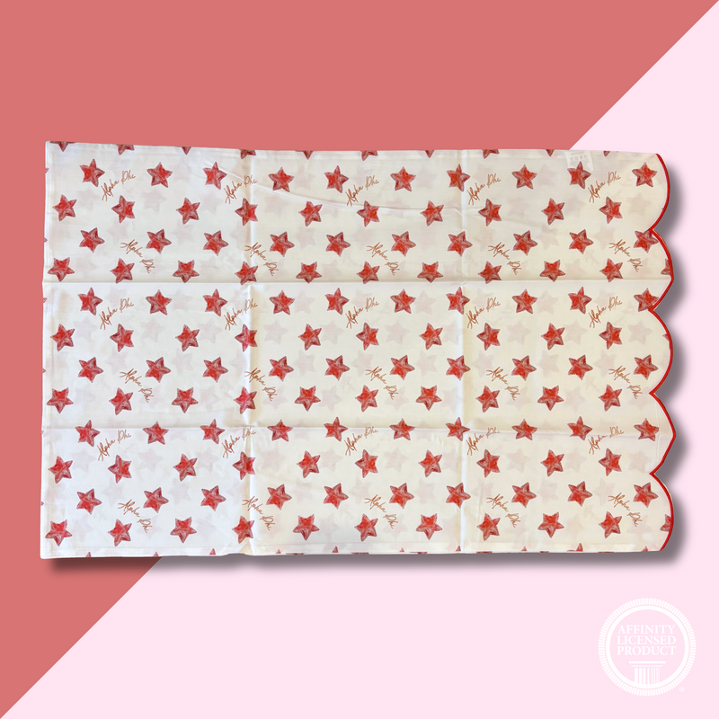 APHI Sateen Scalloped Pillowcase