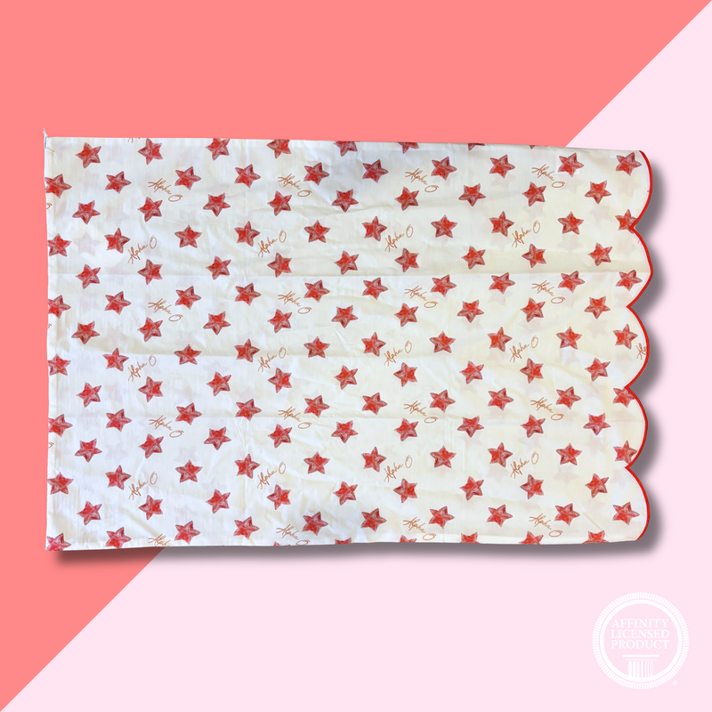 AOPI Sateen Scalloped Pillowcase