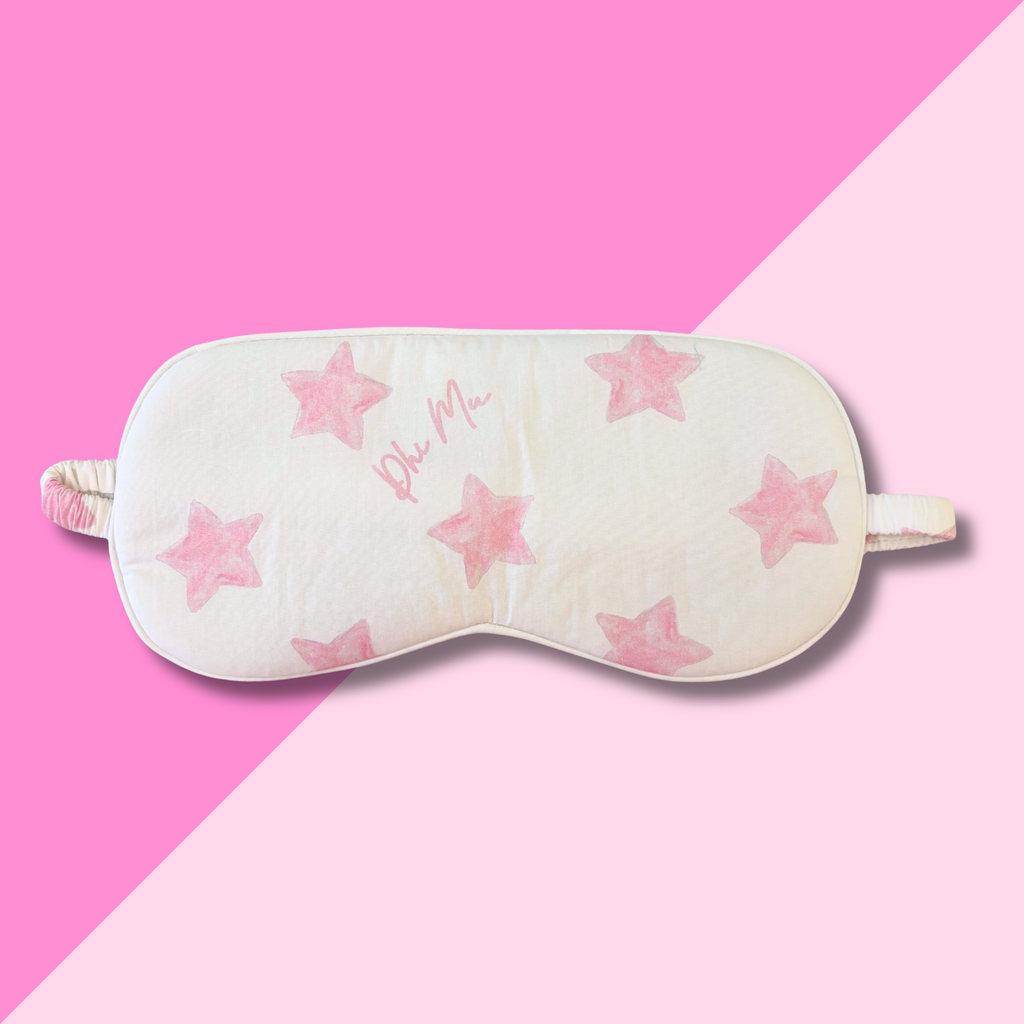 PHI MU Sateen Sleep Mask