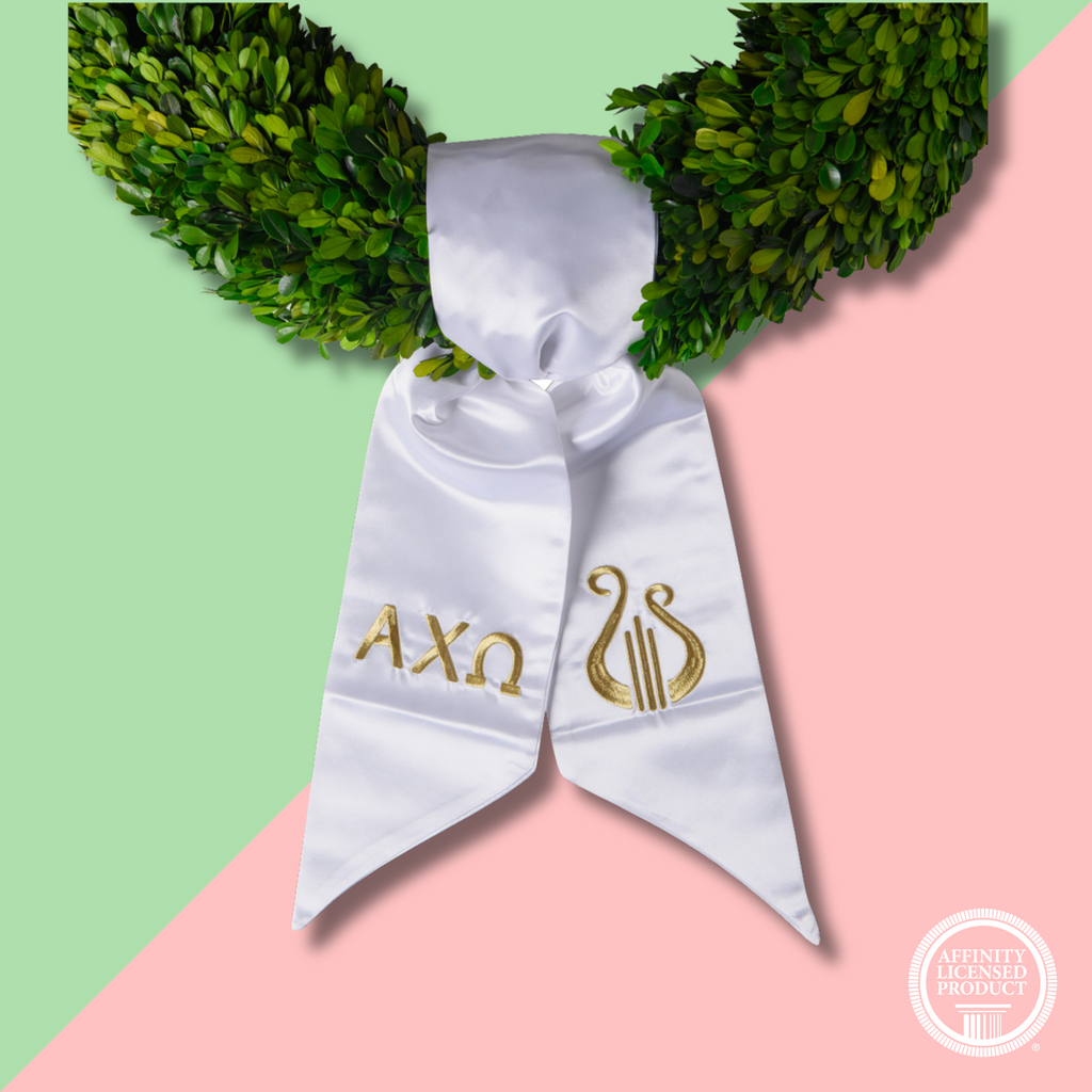 AXO Wreath Sash