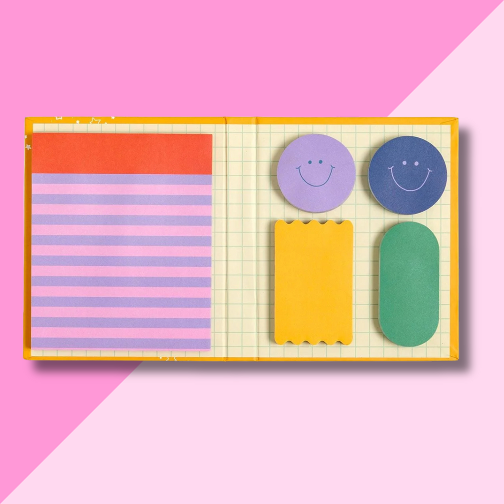 Happy Sticky Note Folio