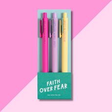 Faith Over Fear Pen Set