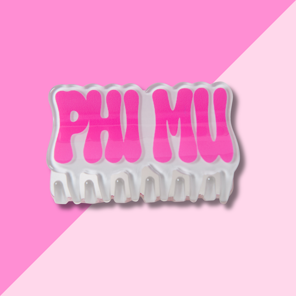 PHI MU Claw Clip