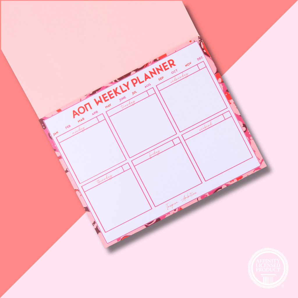 AOPI Desk Planner