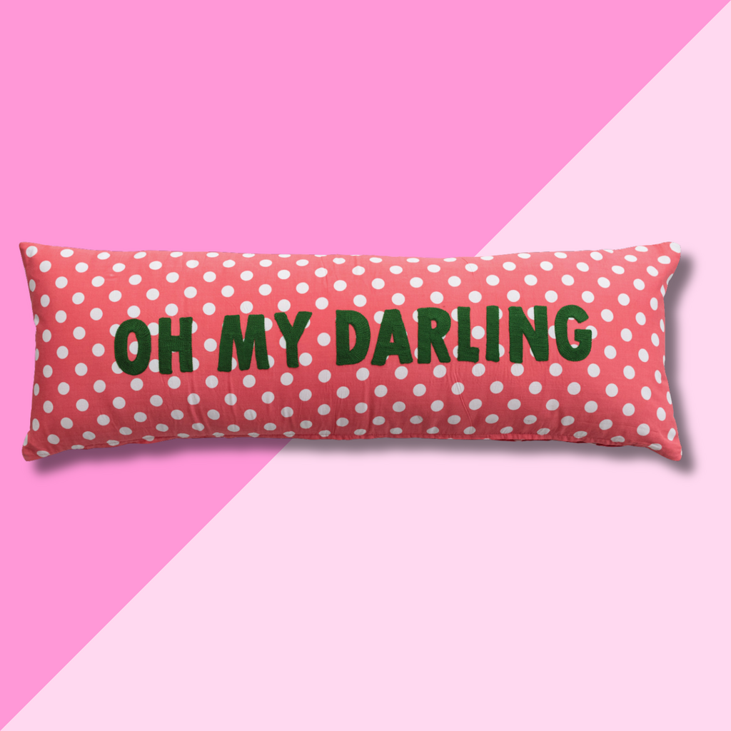 Oh My Darling Lumbar Pillow 36x12