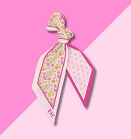 PHI MU Floral Twilly Scarf
