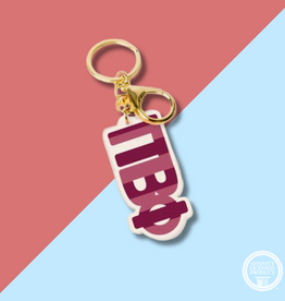 PBP Stripe Acrylic Keychain