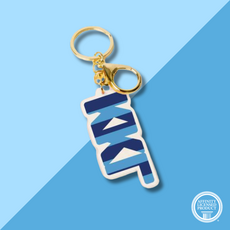 KKG Stripe Acrylic Keychain