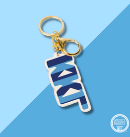 KKG Stripe Acrylic Keychain