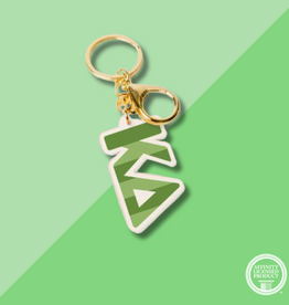 KD Stripe Acrylic Keychain