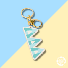 DDD Stripe Acrylic Keychain